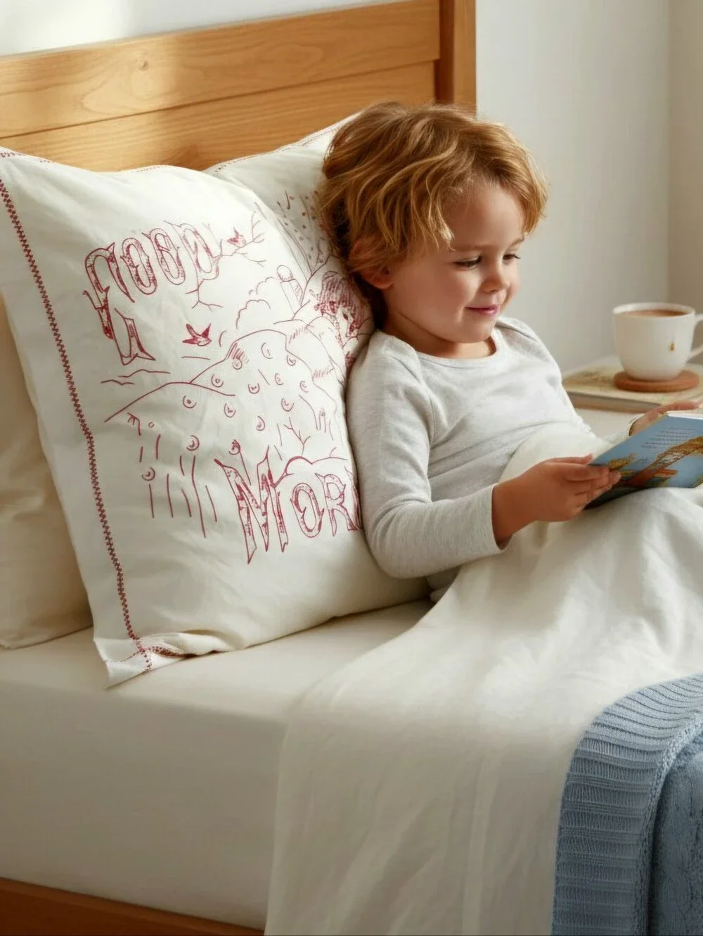 Large Vintage Children's Pillow 